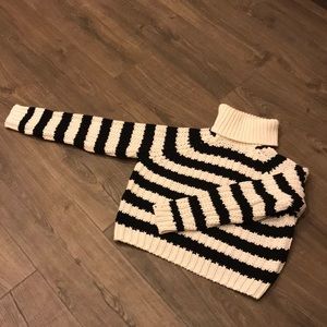 Forever 21 Crop Chunky Turtleneck